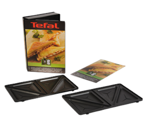 Støvsuger - Tilbehør - Tefal 2 Plates for Triangular Sandwiches Toast - XA800212