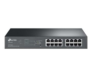 Switch/splitter - TP-Link TL-SG1016PE 16-Port Gigabit Easy Smart Switch with 8-Port PoE+ - TL-SG1016PE