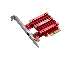 Nettverksadapter - ASUS XG-C100C 10GBase-T PCIe Network Adapter RJ-45 (5/2.5/1GB Compatible) - 90IG0760-MO0B00