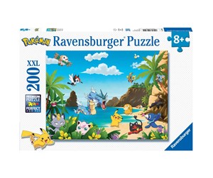 Puslespill - Ravensburger Pokemon Puzzle 200pcs. XXL - 128402