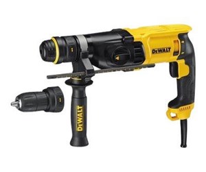 Skru/Bormaskin - Dewalt 26mm SDS-Plus Hammer Drill With QCC - D25134K-QS