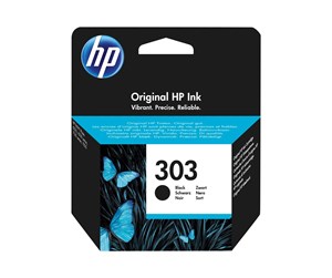 Printertilbehør blekk/toner - HP 303 / T6N02AE Black Ink - Blekkpatron Svart - T6N02AE