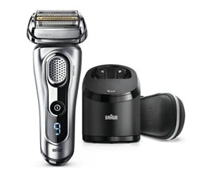 Barbermaskin - Braun Barbermaskin Series 9 9291cc Elektrisk Barbermaskin For Menn Med Clean&Charge-Stasjon Og Eksklusivt Reiseetui – Sølv - 9291CC