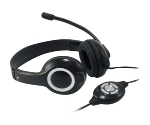 Hodetelefoner - Conceptronics Conceptronic CCHATSTARU2B - headset - CCHATSTARU2B