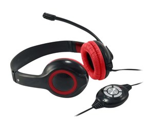 Hodetelefoner - Conceptronics Conceptronic CCHATSTARU2R - headset - CCHATSTARU2R