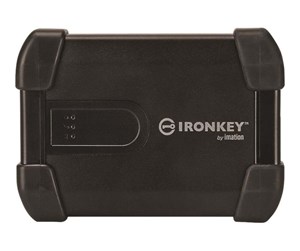 Hard drive - External - Origin Storage IronKey Basic H350 - Ekstern Harddisk - 2TB - Svart - MXKB1B002T5001FIPS-B