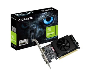 Grafikkort - GIGABYTE GeForce GT 710 Low Profile - 2GB GDDR5 RAM - Grafikkort - GV-N710D5-2GL