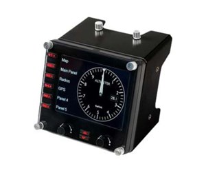 Spill - Tilbehør - Logitech G Saitek Pro Flight Instrument Panel - Flight simulator instrument panel - PC - 945-000008