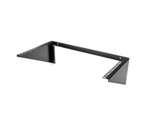 Rackskap - StarTech.com RK619WALLV 6U Wall Mount Patch Panel Bracket – 19 in – Steel - Vertical Mounting Bracket for Networking and Data Equipment - RK619WALLV