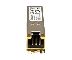 Repeater & Transceiver - StarTech.com MSA Compliant Gigabit Copper RJ45 SFP Transceiver - 1000Base-TX - 100m - SFP (mini-GBIC) transceiver modul - Gigabit Ethernet - SFP1000TXST