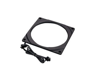 Kabinettvifte - Phanteks Halos RGB LED Fan Frame - 140mm - RGB kit - 140mm - Svart med RGB LED-lys - 0 dBA - PH-FF140RGBP_BK01