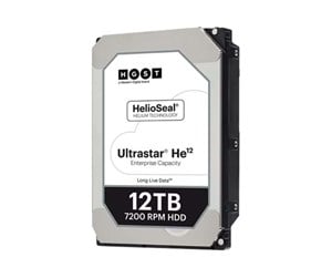 Harddisk - HGST Ultrastar HE12 - 12TB - Harddisk - 1EX0345 - SAS3 - 3.5" - 1EX0345