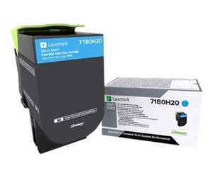 Printertilbehør blekk/toner - Lexmark X417 - Laser toner Blå - 71B0H20