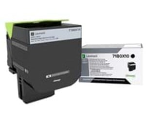 Printertilbehør blekk/toner - Lexmark TONER REGULAR OPEN BLACK CRTG - Laser toner Svart - 71B0X10