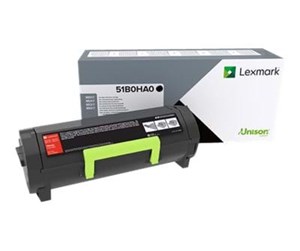 Printertilbehør blekk/toner - Lexmark TONER REGULAR OPEN BLACK CRTG - Laser toner Svart - 51B0HA0