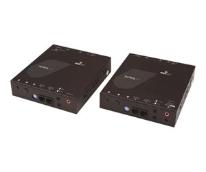 Repeater & Transceiver - StarTech.com HDMI Over IP Extender Kit - Video Over IP for Video Wall - 4K - video/audio/infrarød/seriel forlænger - Gigabit Ethernet - ST12MHDLAN4K