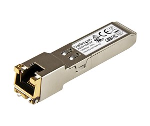 Repeater & Transceiver - StarTech.com MASFP1GBTXST Cisco Meraki MA-SFP-1GB-TX Compatible SFP Module - 1000BASE-T - SFP to RJ45 Cat6/Cat5e - 10/100/1000 Mbps - RJ-45 100m - Cisco Meraki MS225 MX400 MS250 - MASFP1GBTXST