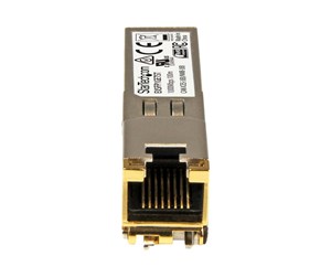 Repeater & Transceiver - StarTech.com Gigabit RJ45 Copper SFP Transceiver Module - Juniper EX-SFP-1GE-T Compatible - 100m - SFP (mini-GBIC) transceiver modul - Gigabit Ethernet - EXSFP1GETST