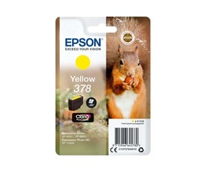 Printertilbehør blekk/toner - Epson 378 - gul - original - blækpatron - Blekkpatron Yellow - C13T37844010