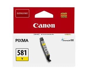 Printertilbehør blekk/toner - Canon CLI-581 / 2105C001 Yellow - Blekkpatron Yellow - 2105C001