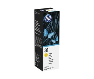 Printertilbehør blekk/toner - HP 31 / 1VU28AE Yellow Ink - Blekkrefill Color-baserte gul - 1VU28AE