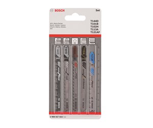 Verktøy - Bosch 5-delers stikksagbladsett Allrounder T 144 D; T 101 B; T 102 H; T 113 A; T 121 AF - 2608667856