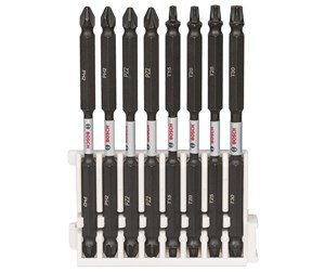 Bormaskin & Bits - Bosch Impact Control skrutrekkerbits, pakke, 8 stk. - 2608522346