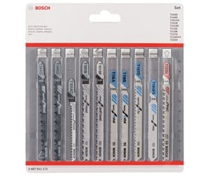 Stikksag - Bosch Stikksagbladsett 10 stk. All in One - 2607011171