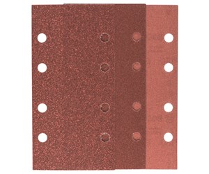 Slipemaskin - Bosch 10-delers slipepapirsett for plansliper G= 60, 120, 180 - 2609256A86