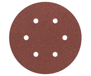 Slipemaskin - Bosch 6-delers slipepapirsett for eksentersliper 150 mm - 2609256A35