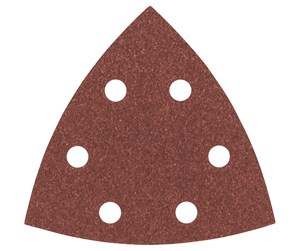 Slipemaskin - Bosch 5-delers slipebladsett til deltasliper G= 120 - 2609256A51