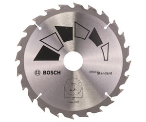 Sirkelsag - Bosch Sirkelsagblad STANDARD D= 180 mm, borediameter= 30 mm, T= 24 - 2609256814