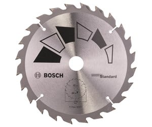 Sirkelsag - Bosch Sirkelsagblad STANDARD D= 170 mm, borediameter= 20 mm, T= 24 - 2609256812