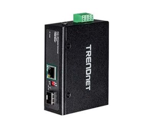 Repeater & Transceiver - TRENDnet TI-PF11SFP - fibermedieomformer - 10Mb LAN 100Mb LAN GigE - TI-PF11SFP