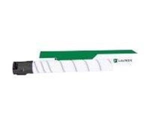 Printertilbehør blekk/toner - Lexmark CS92X/CX92X toner black 18.5k - Laser toner Svart - 76C00K0