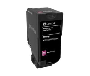 Printertilbehør blekk/toner - Lexmark CX725 TONER CARTRIDGE MAGENTA - Laser toner Rød - 84C0H30