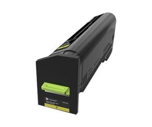 Printertilbehør blekk/toner - Lexmark CX860 TONER CARTRIDGE YELLOW - Laser toner Yellow - 82K0U40