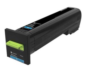 Printertilbehør blekk/toner - Lexmark CS820 TONER CARTRIDGE CYAN - Laser toner Blå - 72K0X20