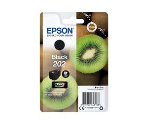 Printertilbehør blekk/toner - Epson 202 - sort - original - blækpatron - Blekkpatron Svart - C13T02E14020