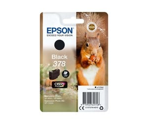 Printertilbehør blekk/toner - Epson 378 - sort - original - blækpatron - Blekkpatron Svart - C13T37814020