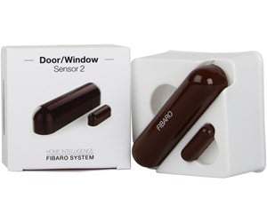 Smarthus - Fibaro Door Window Sensor 2 - Dark Brown - FGDW-002-7