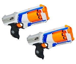 Leketøysvåpen - NERF N-Strike Elite Strongarm Twin Pack - B8995