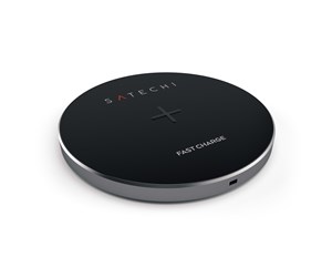 Mobil - Adaptere og ladere - Satechi Wireless Charging Pad - Space Grey - ST-WCPM