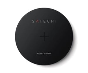 Mobil - Adaptere og ladere - Satechi Wireless Charging Pad - Space Grey - ST-WCPM