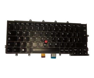 Tastatur - Lenovo Lite-On - Bærbart tastatur - til utskifting - Svart - 01AV557