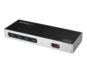 Dokkingstasjon - StarTech.com USB-C / USB 3.0 Docking Station - Laptop Docking Station - Dual 4K - dockingstation - DK30A2DH