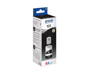 Printertilbehør blekk/toner - Epson EcoTank 101 - Ultra High Capacity - Black Ink - Blekkrefill Svart - C13T03V14A