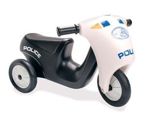 Kjøretøy - Dantoy Scooter Police With Rubber Wheels - 3333