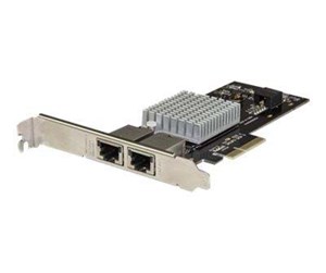 Nettverksadapter - StarTech.com Dual Port Network Card - PCIe 10G / NBASE-T Ethernet NIC Card - netværksadapter - ST10GPEXNDPI