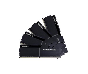 RAM - G.Skill Trident Z DDR4-3600 - 64GB - CL17 - Quad Channel (4 pcs) - Intel XMP - Svart - F4-3600C17Q-64GTZKK